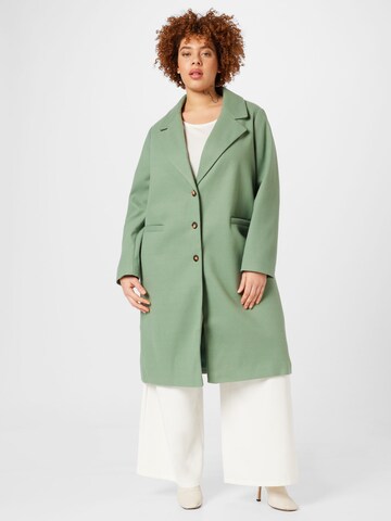 Cappotto di mezza stagione di Dorothy Perkins Curve in verde: frontale