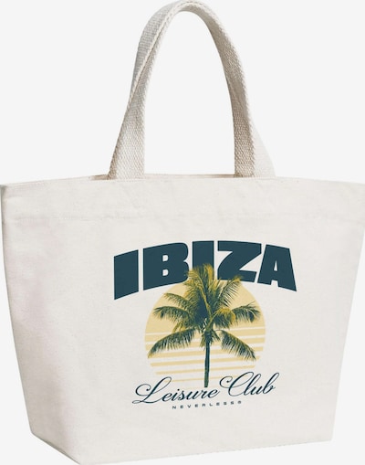 Neverless Strandtasche 'Ibiza Leisure Club' in One Size in nude, Produktansicht