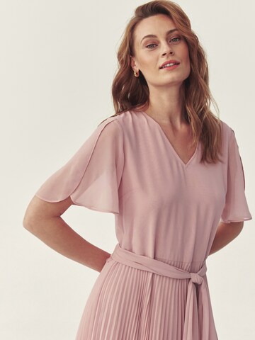 TATUUM Damengewebekleid PLEATA in Pink