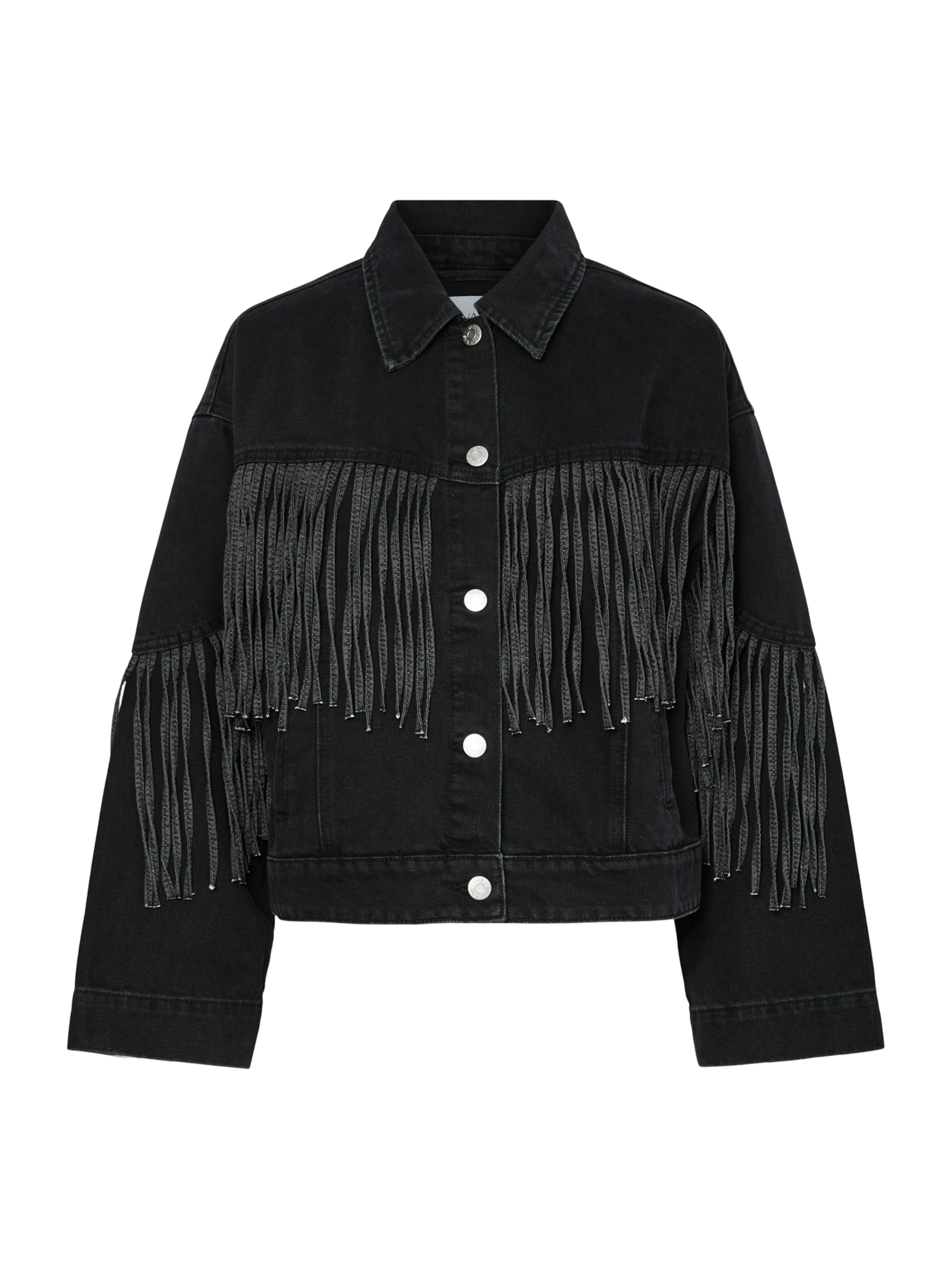 YAS Φθινοπωρινό και ανοιξιάτικο μπουφάν 'YASAIKO' σε γκρι: μπροστά