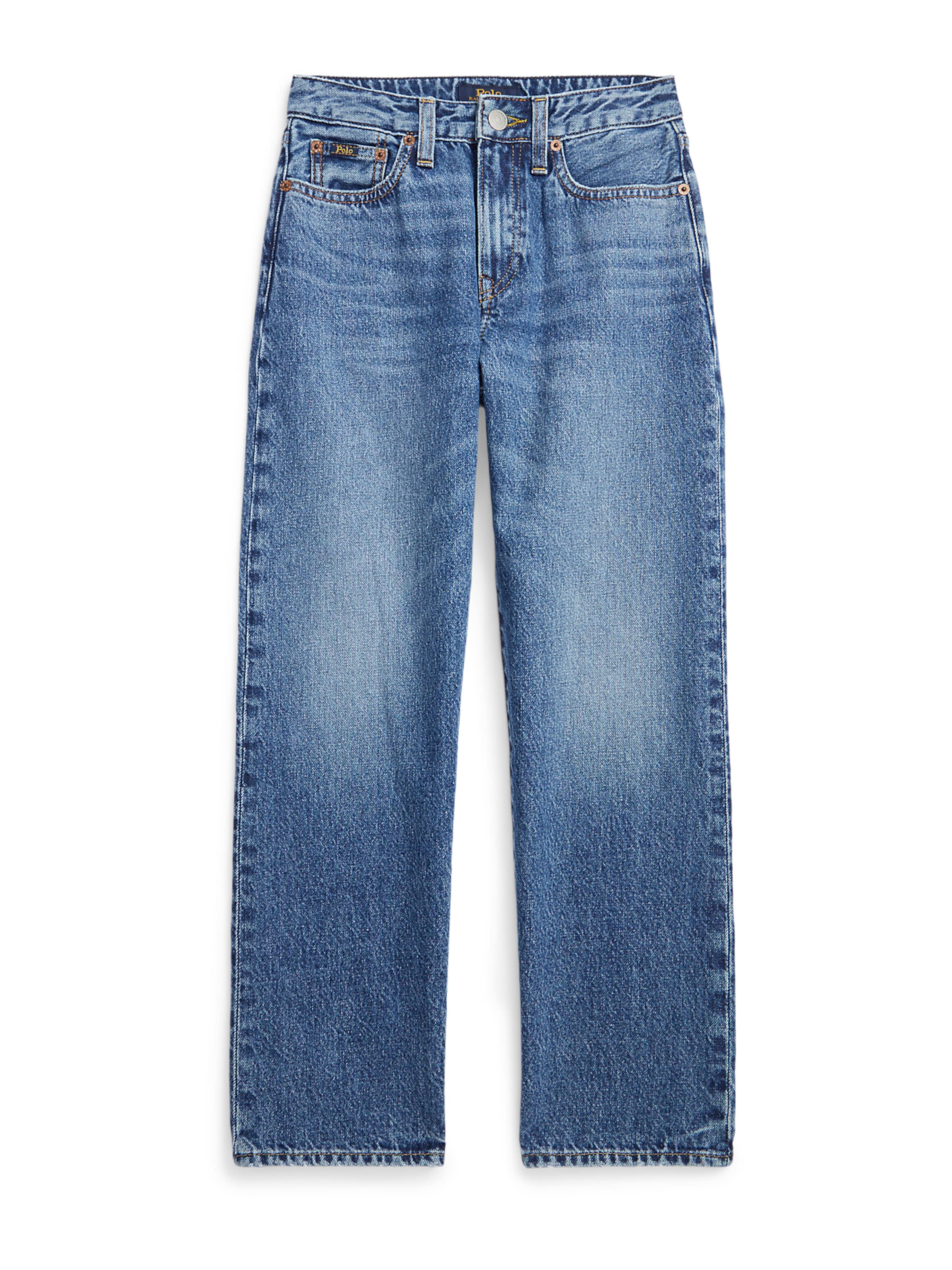 Polo Ralph Lauren Широка кройка Дънки 'LYNWOOD' в синьо: отпред