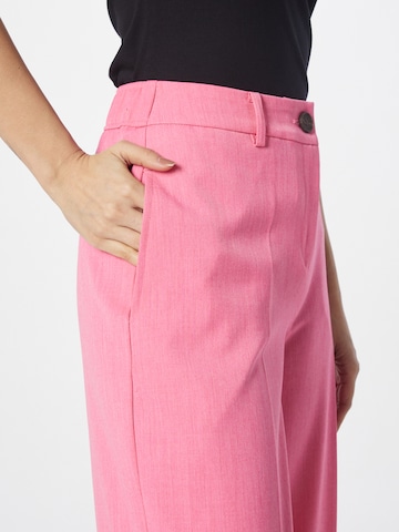 Fransa Široke hlačnice Hlače na rob 'MILENA' | roza barva