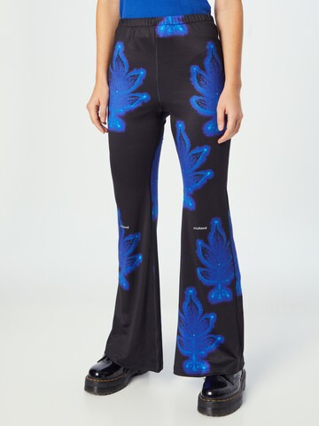 Soulland Flared Pants 'Martha' in Black: front