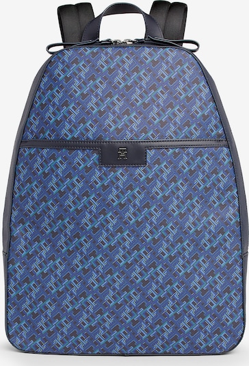TOMMY HILFIGER Rucksack in blau / schwarz, Produktansicht