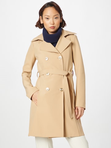 Manteau mi-saison PATRIZIA PEPE en beige : devant