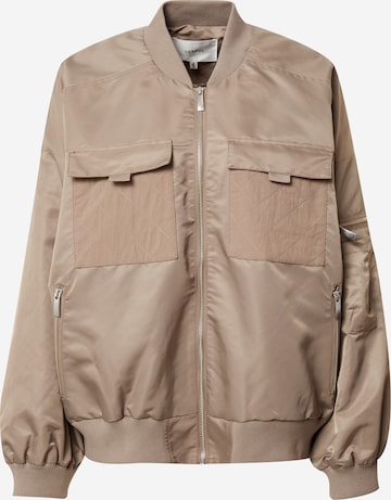 Gestuz Between-season jacket 'Kopra' in Brown: front