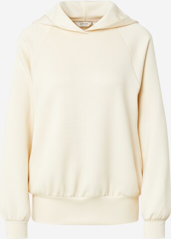 b.young Sweatshirt 'PUSTI' in Beige: predná strana