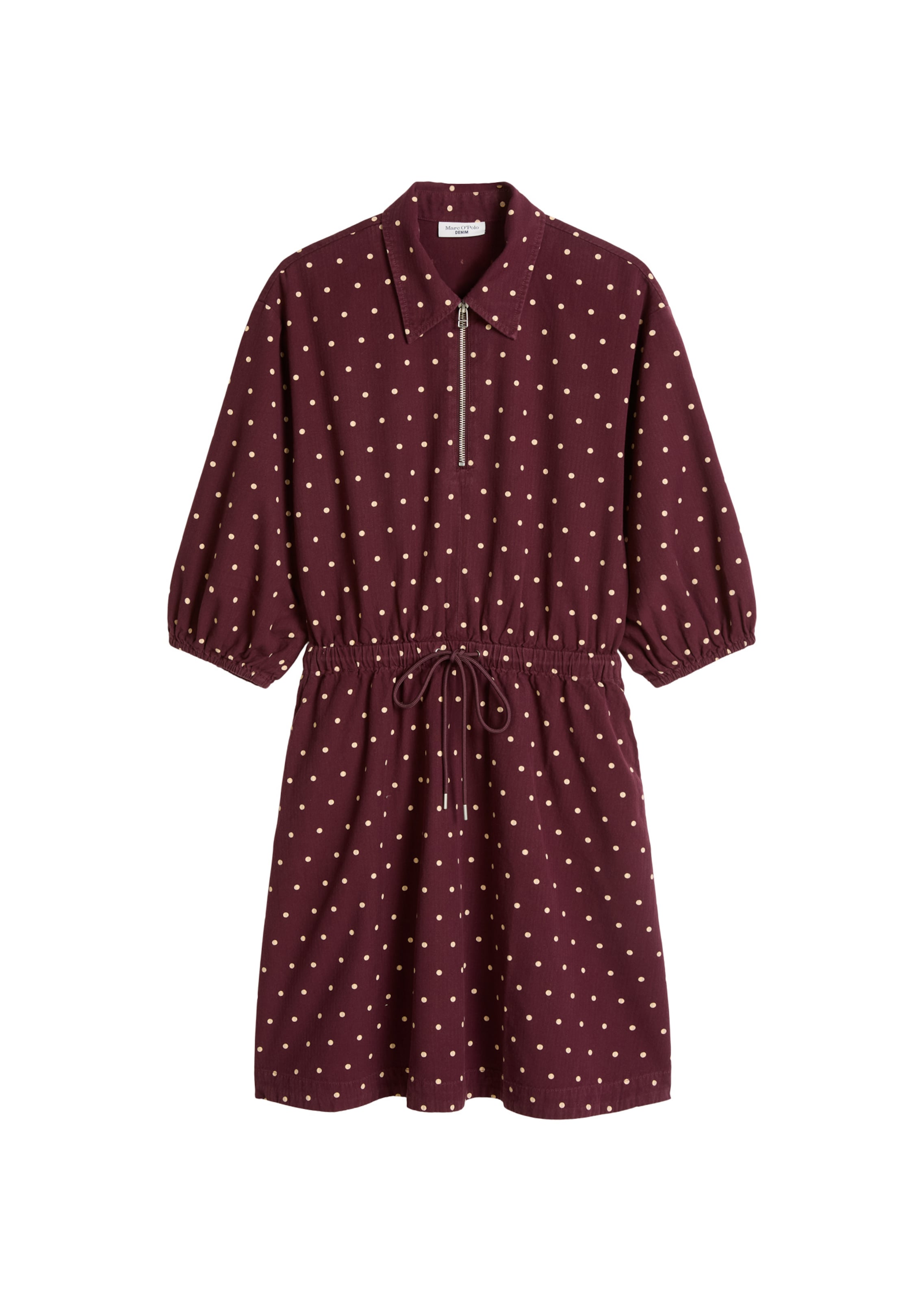 Marc O'Polo DENIM Jurk in Rood: voorkant
