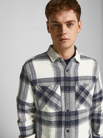 Regular fit Camicia 'FINDER' di JACK & JONES in blu