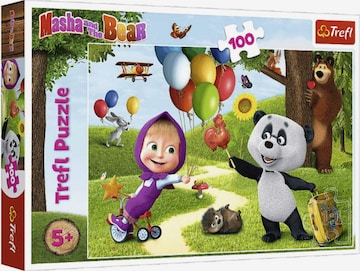 Jeux 'Mascha und der Bär' Masha and the Bear en mélange de couleurs : devant