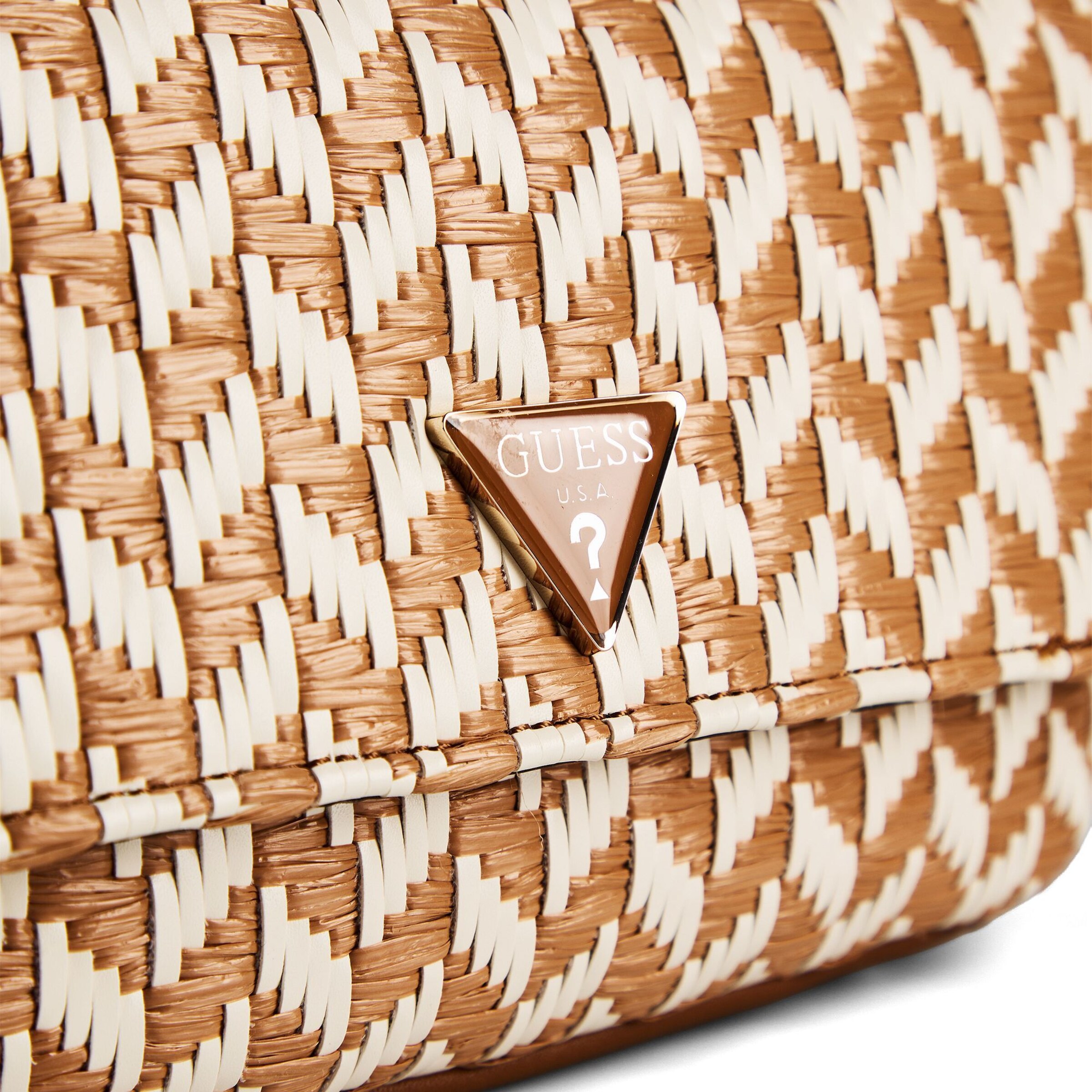 Borsa a spalla 'Tessi' di GUESS in marrone