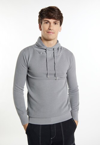 MO Pullover in Grau: Vorderseite