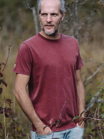 Life-Tree Shirt 'Basic' in Red