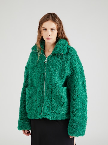 UNITED COLORS OF BENETTON Prehodna jakna | zelena barva: sprednja stran