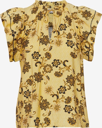 b.young Blouse in Yellow: front