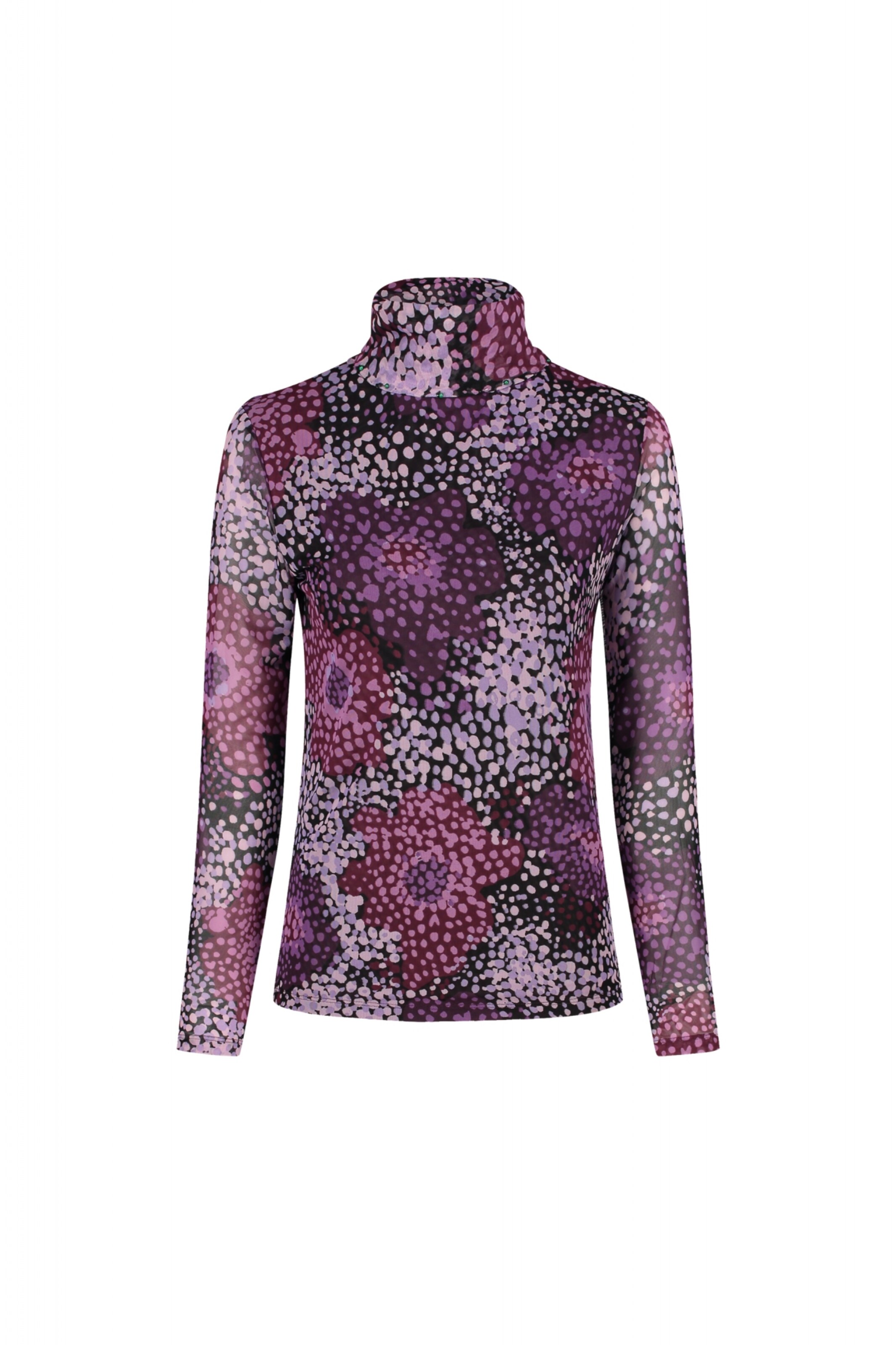 Fabienne Chapot Shirt in Lila: voorkant