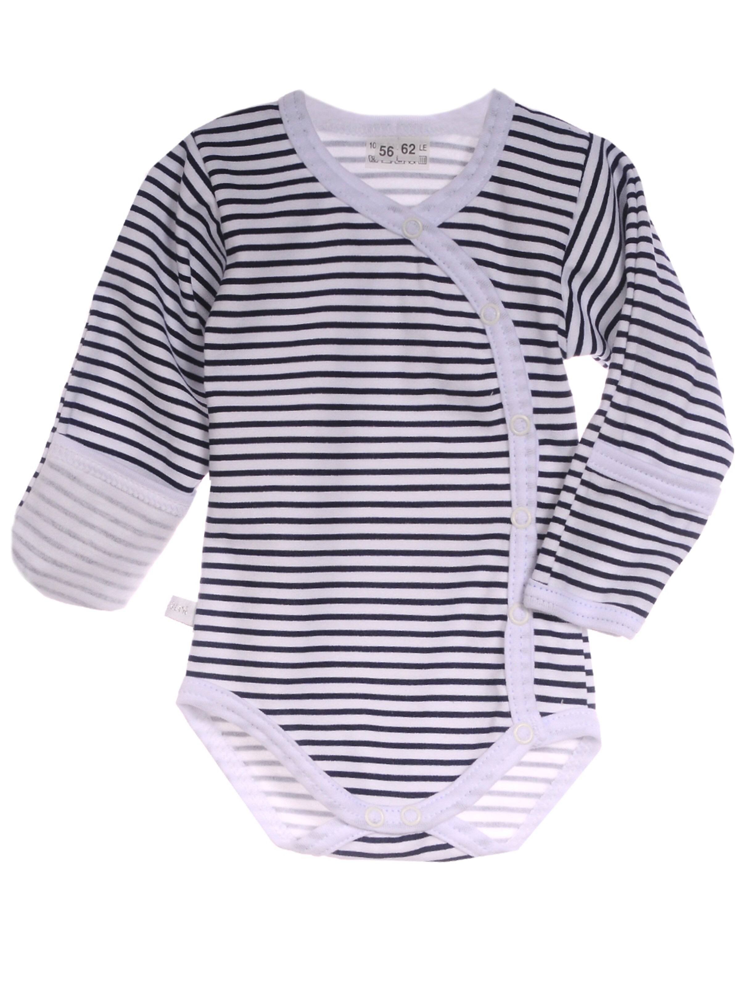 La Bortini Romper/Bodysuit in Blue: front