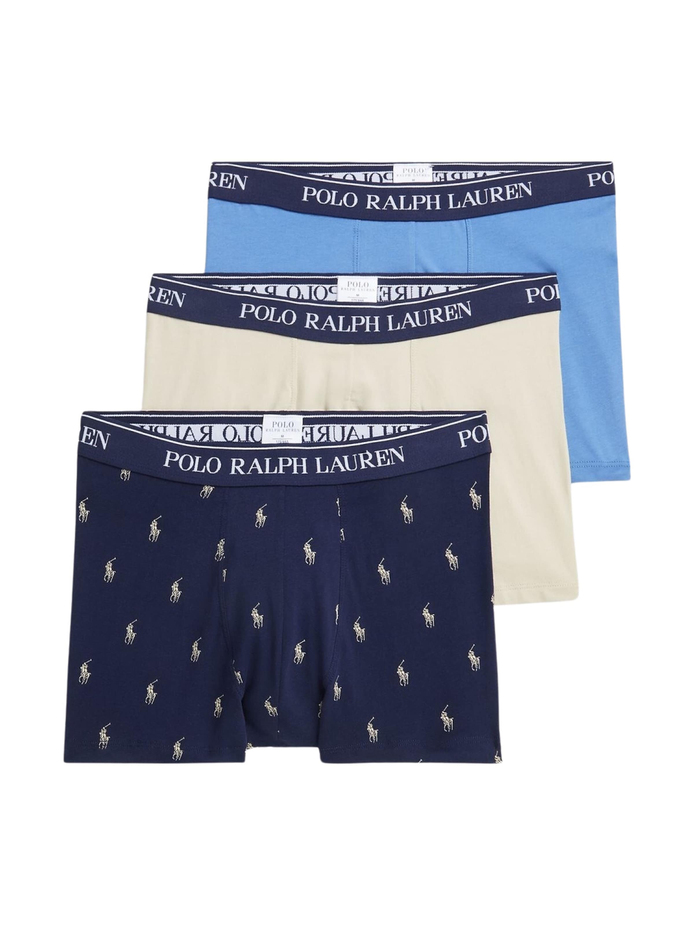 Boxers Polo Ralph Lauren en beige : devant