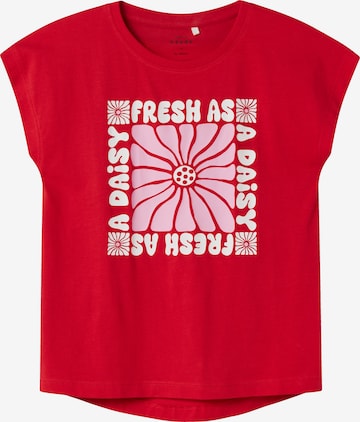 NAME IT Shirt 'NKFViolet' in Red: front