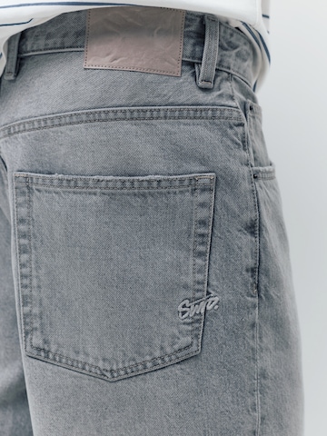 Pull&Bear Baggy Džíny – šedá