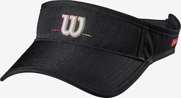 Casquette 'Wilson Volleyball Visor' WILSON en noir : devant