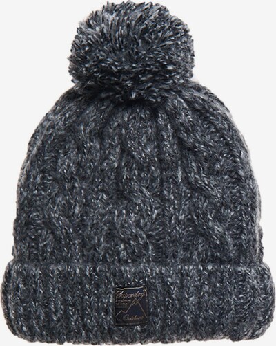 Superdry Beanie in Anthracite / Black, Item view