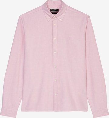 Marc O'Polo Button Up Shirt in Pink: front