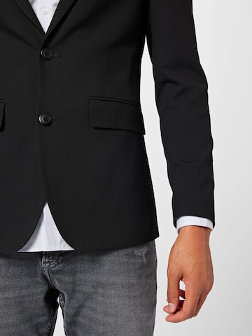 Coupe slim Veste de costume BURTON MENSWEAR LONDON en noir