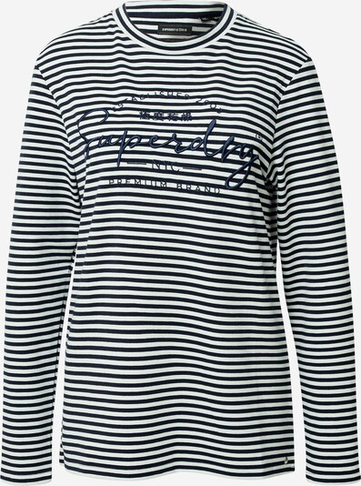 Superdry Majica | marine / bela barva, Prikaz izdelka