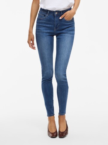 VILA Skinny Jeans 'VISarah' in Blue: front