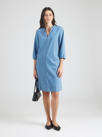 COMMA Dress in Blue: front