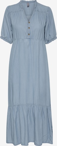 Robe 'Aurelia' CULTURE en bleu : devant