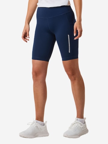 SWEDEMOUNT Skinny Sportbroek 'Core' in Blauw