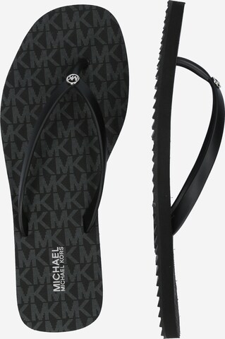 Flip-flops 'JINX' de la MICHAEL Michael Kors pe negru