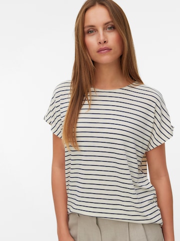 Tricou 'VMHOLLI' de la VERO MODA pe bej: față