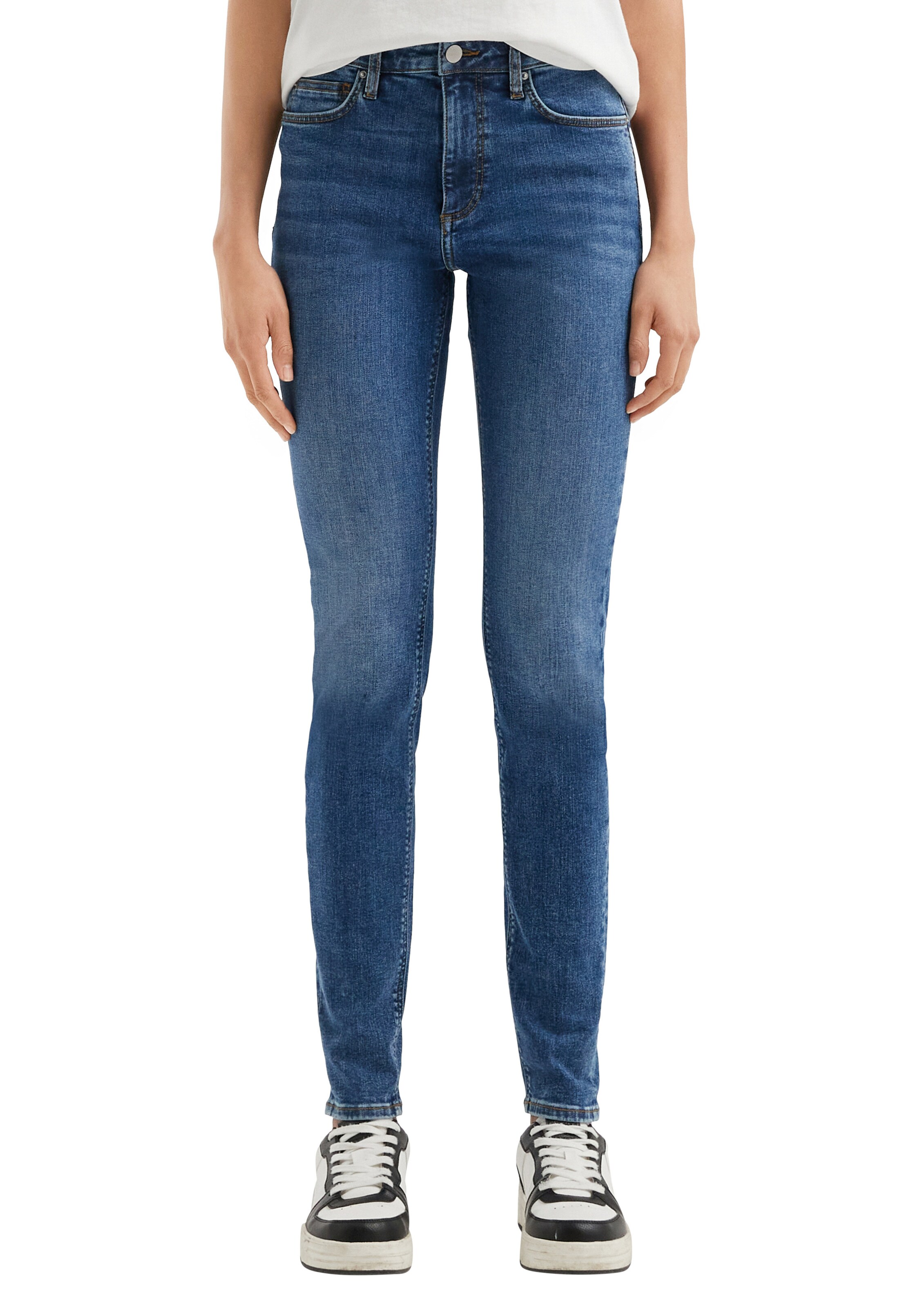 QS Skinny Jeans in Blue: front