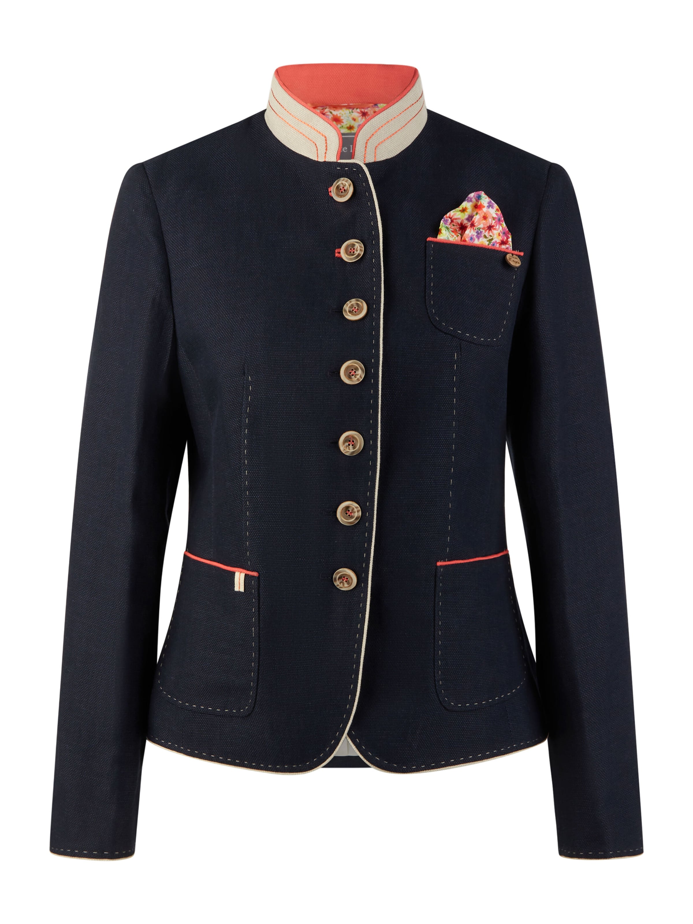 White Label Blazer in Blue: front