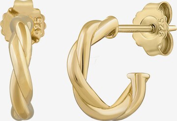 caï Earrings in Gold: front