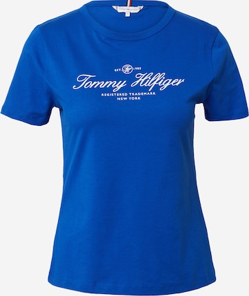 Maglietta di TOMMY HILFIGER in blu: frontale