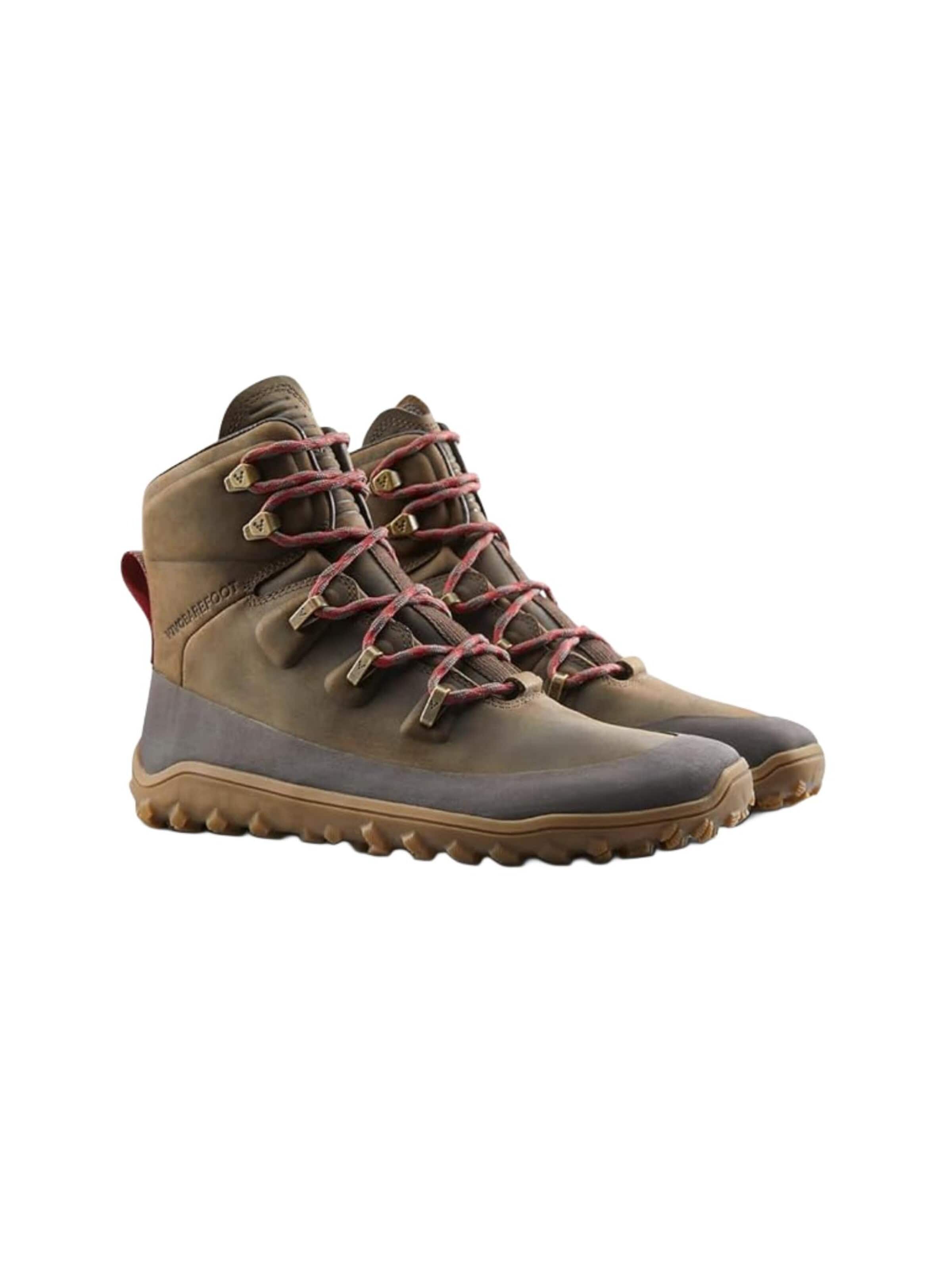 Vivo Barefoot Boots 'TRACKER LEATHER AT' in Brown: front