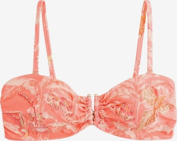 oranžinė B by Ted Baker Bandeau Bikinio viršutinė dalis: priekis