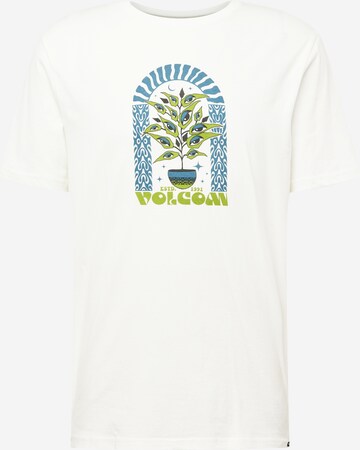 T-Shirt 'Delights Farm To Yarn' Volcom en blanc : devant