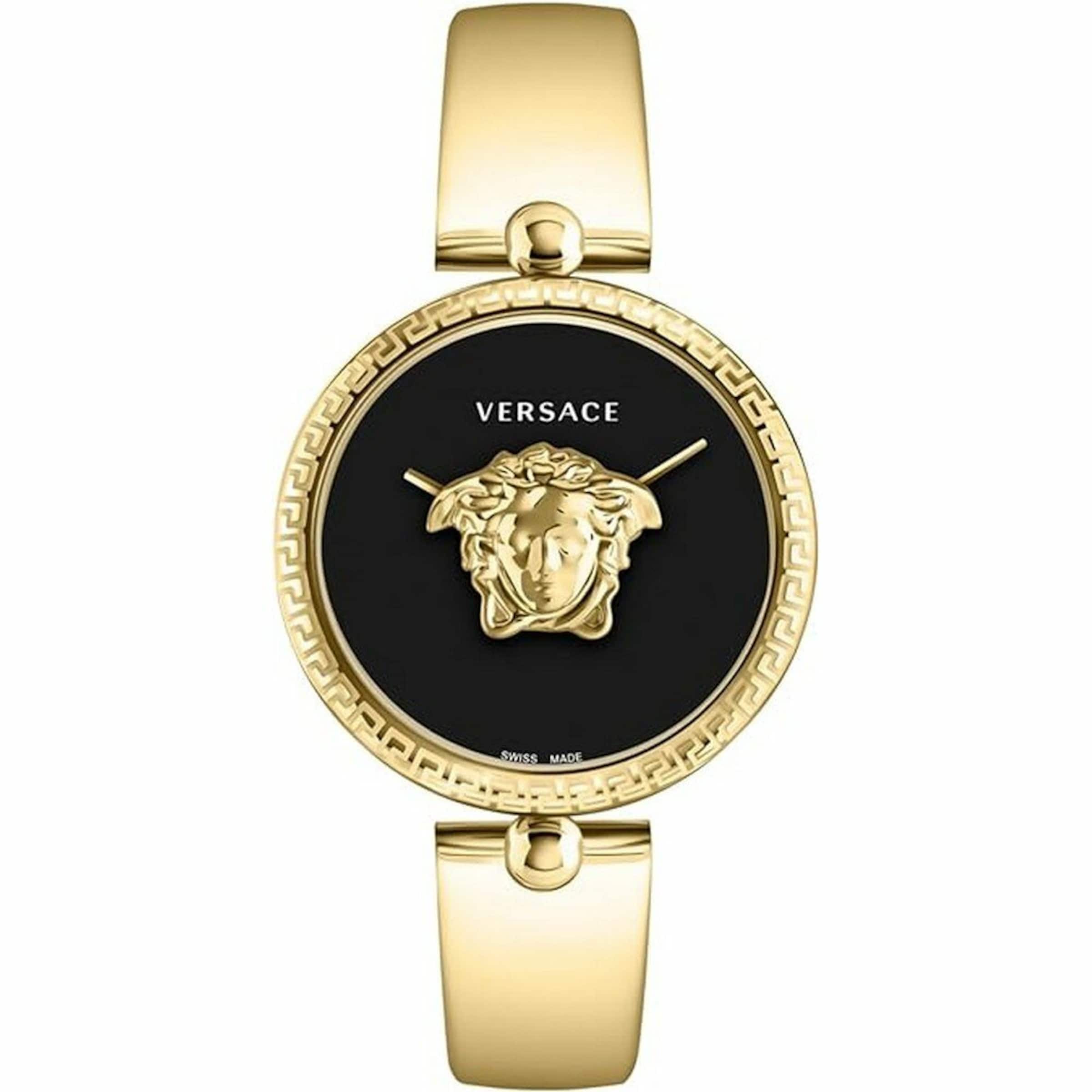VERSACE Uhr in gold / schwarz, Produktansicht