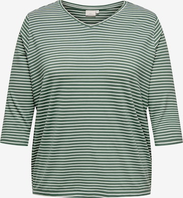 ONLY Carmakoma Футболка 'CARLina' в Зеленый: спереди