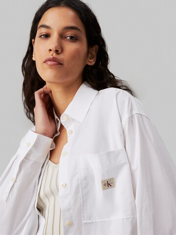 Calvin Klein Jeans Blouse in White