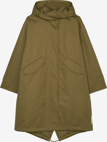 Marc O'Polo Between-seasons coat in Green: front