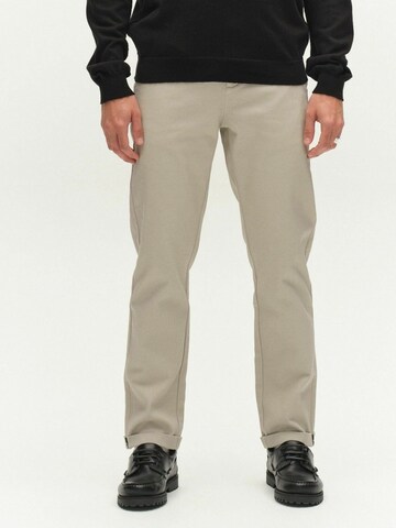 GABBA Regular Trousers ' GABPaul ' in Beige: front