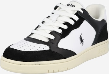 Polo Ralph Lauren Sneakers in Black: front