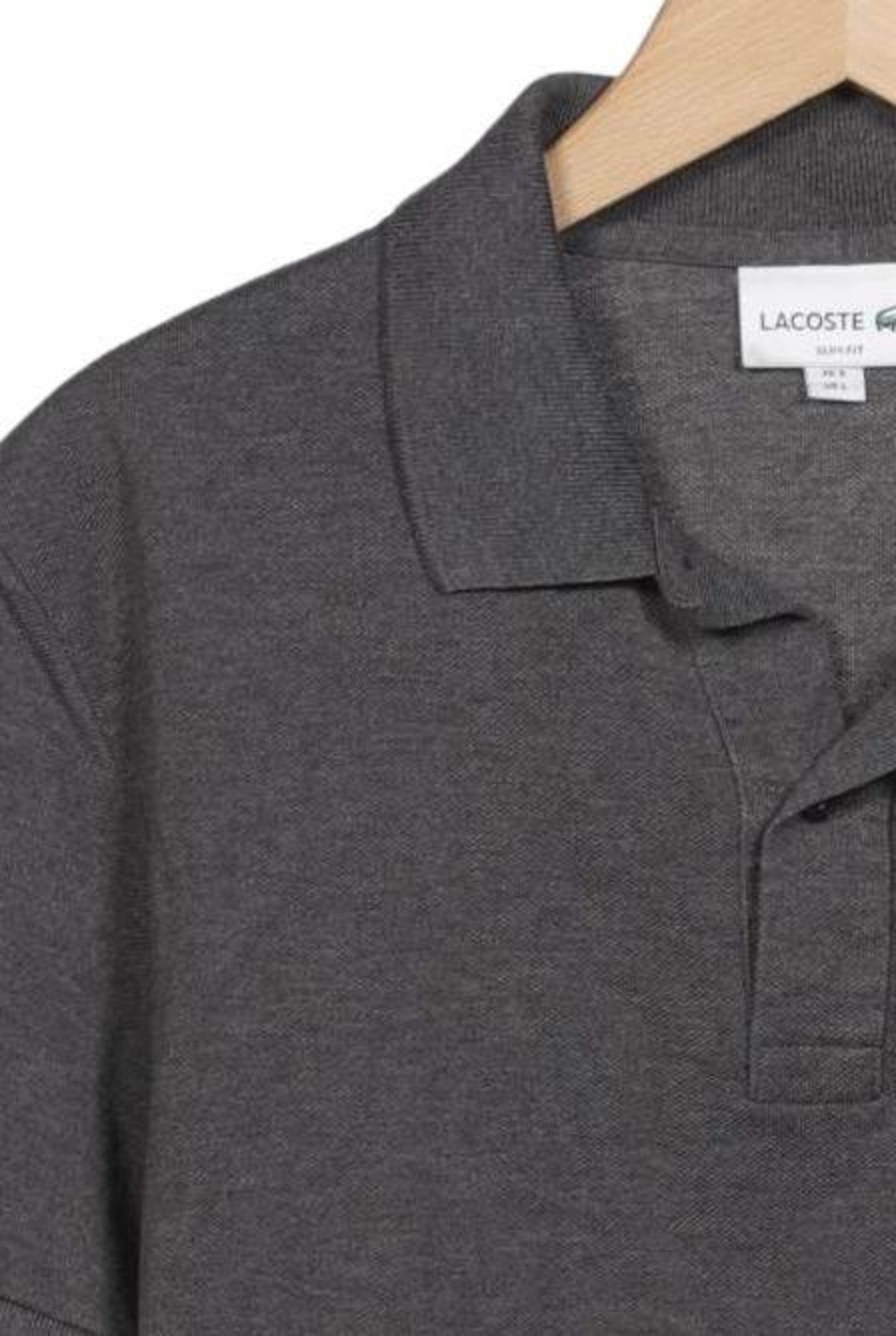 LACOSTE Shirt in L-XL in Grey