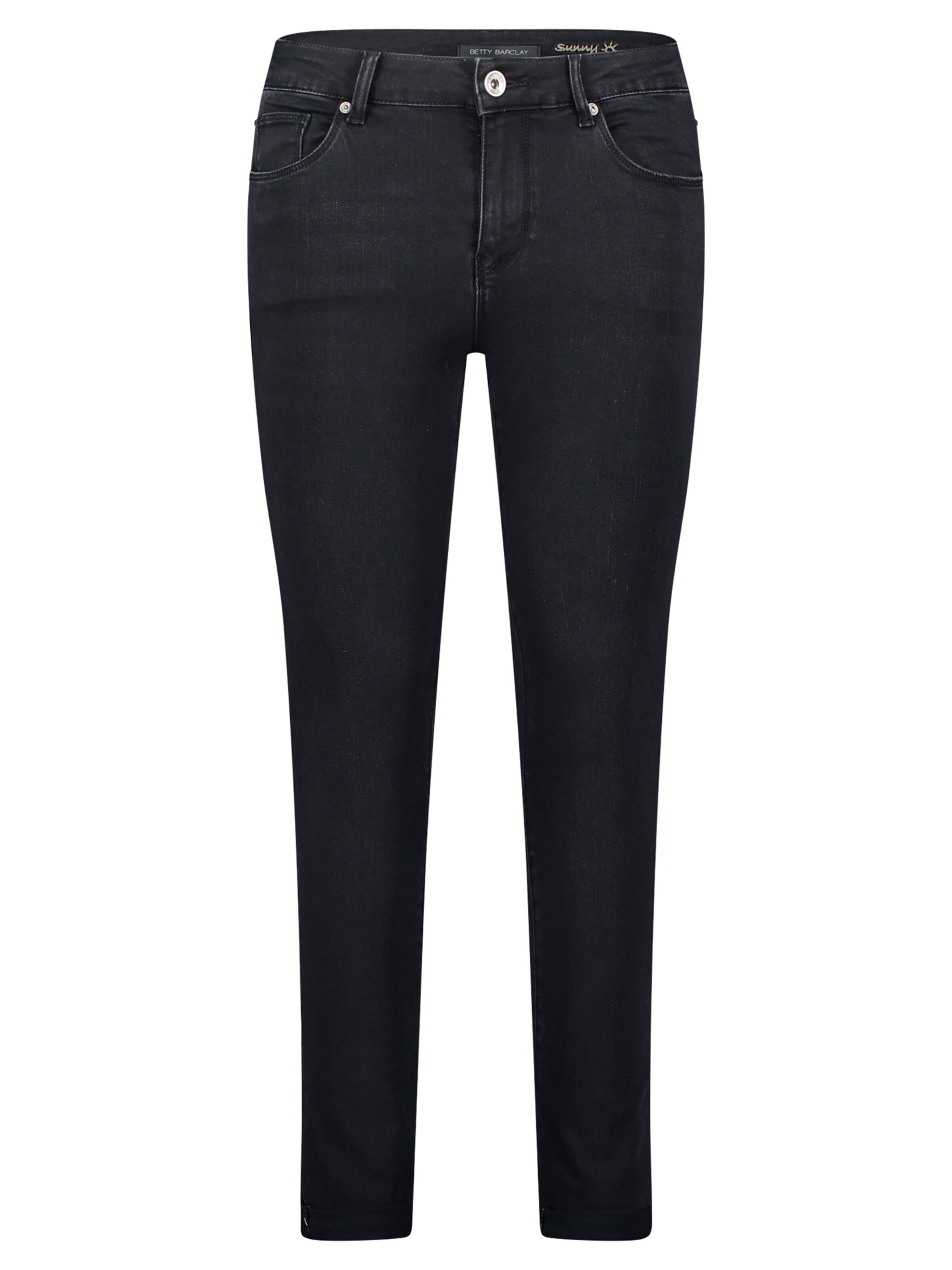 Coupe slim Jean Betty Barclay en noir : devant